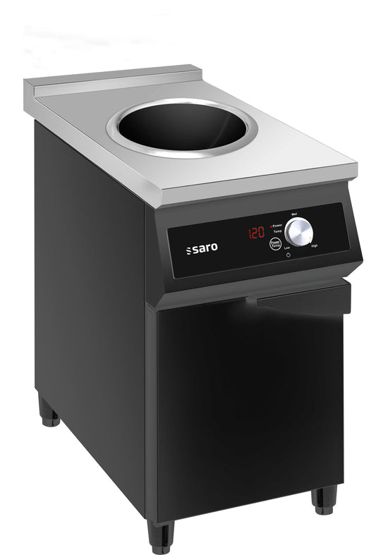 Saro THEO wok induction stove, cabinet base