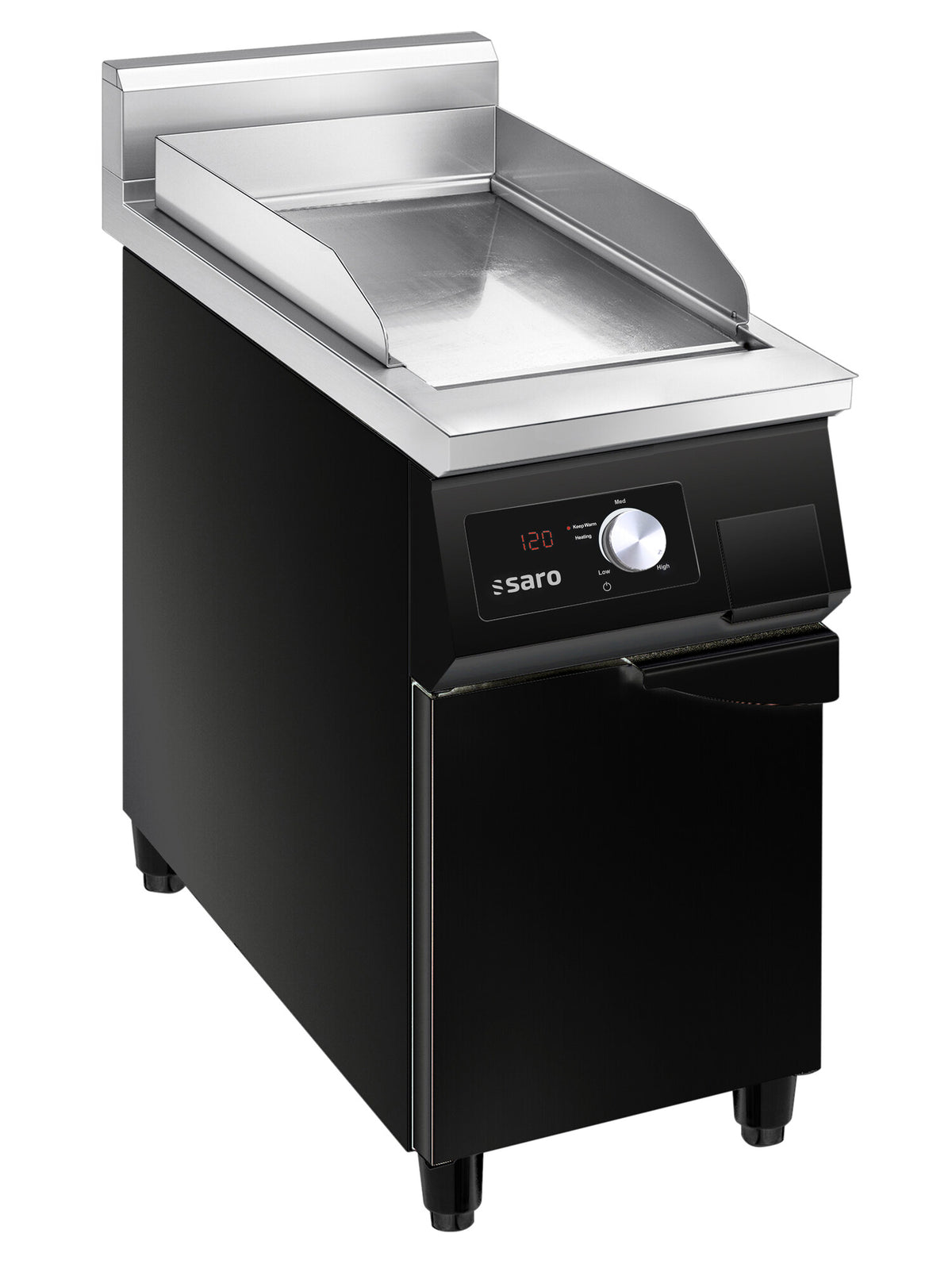Saro MAURICE induction griddle plate, freestanding cabinet