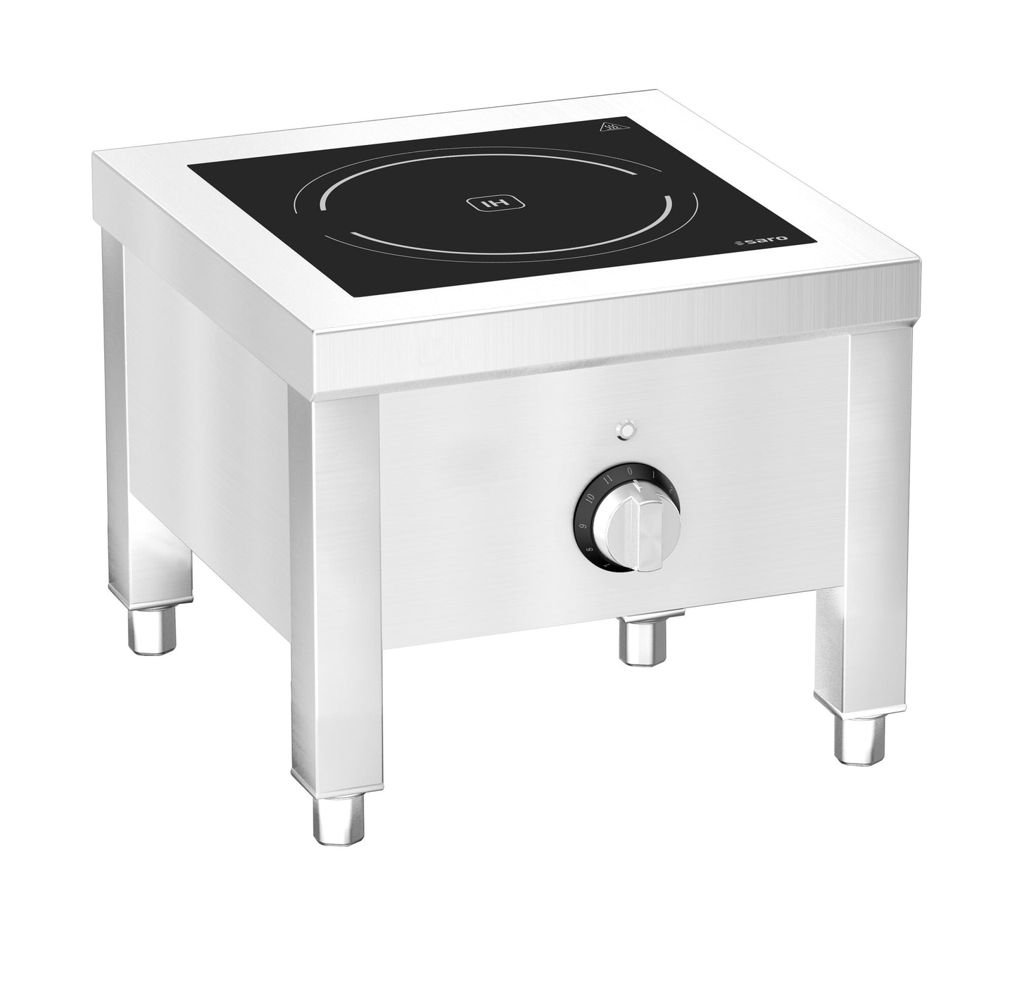 Saro EVORA induction hob cooker, stainless steel
