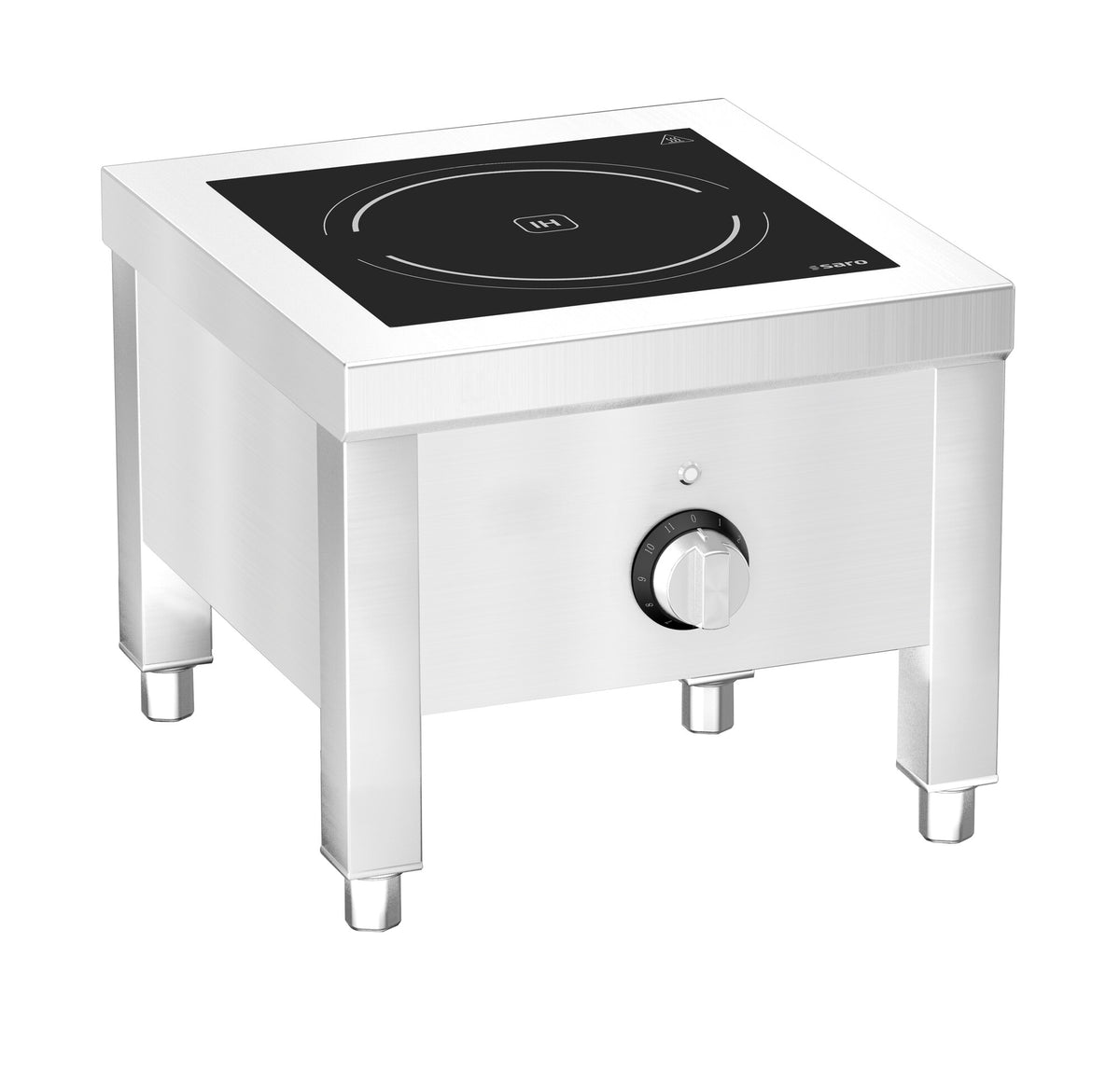 Saro EVORA induction hob cooker, stainless steel
