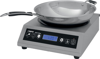 Saro LOUISA wok induction hob, with wok pan