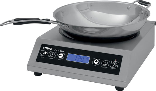 Saro LOUISA wok induction hob, with wok pan