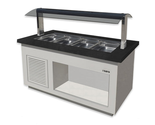 Saro SB-H 170 hot buffet, white finish
