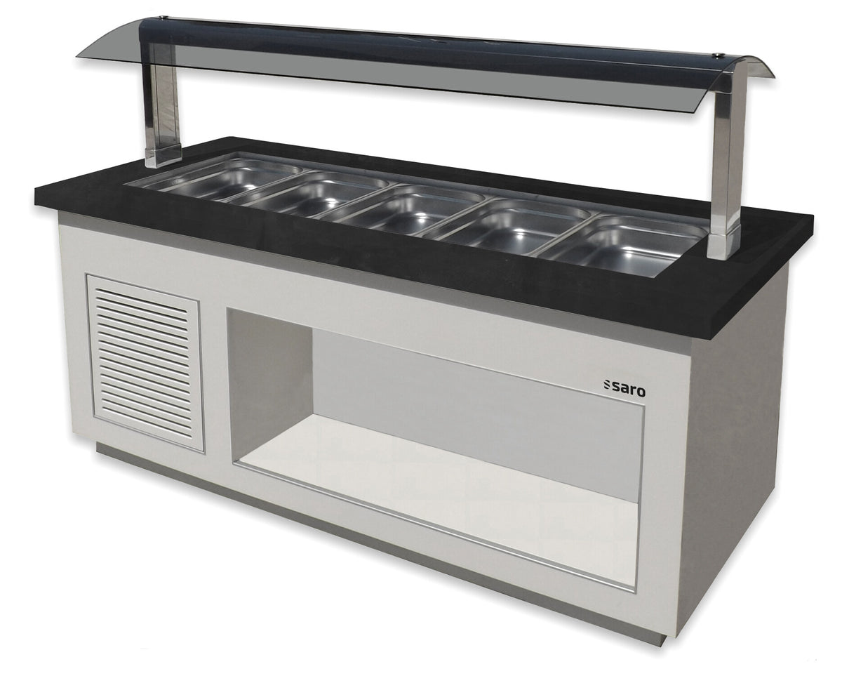 Saro SB-H 200 hot buffet, white finish