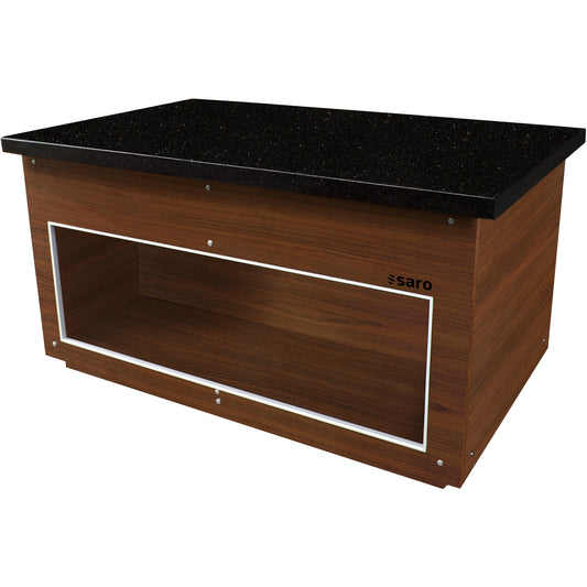 Saro neutral element W 1600 mm, walnut finish