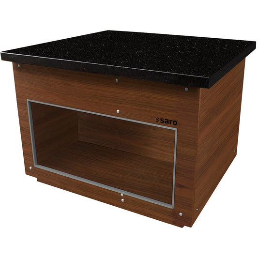 Saro neutral element W 1000 mm, walnut finish