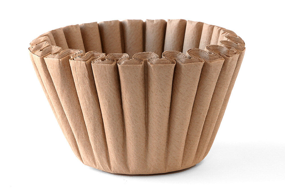 Saro basket filter paper, unbleached brown