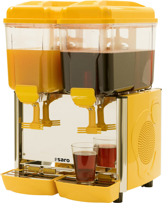 Saro COROLLA 2G cold drink dispenser, yellow