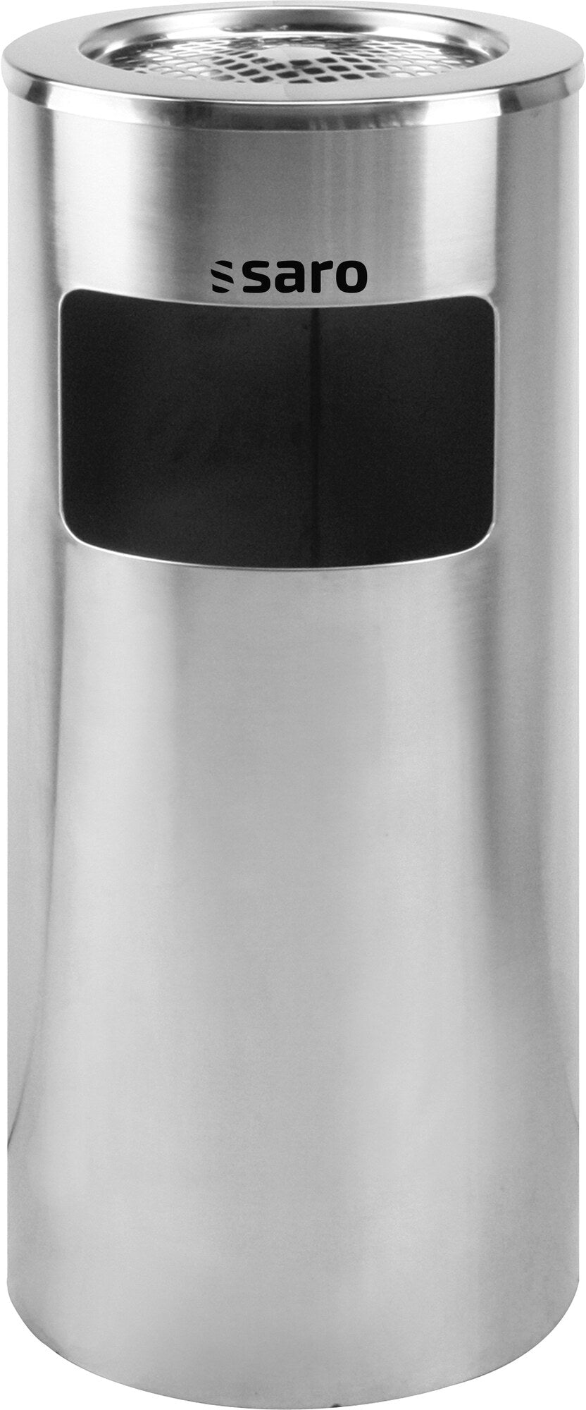 Saro AF 202 AS waste bin and ashtray, stainless steel