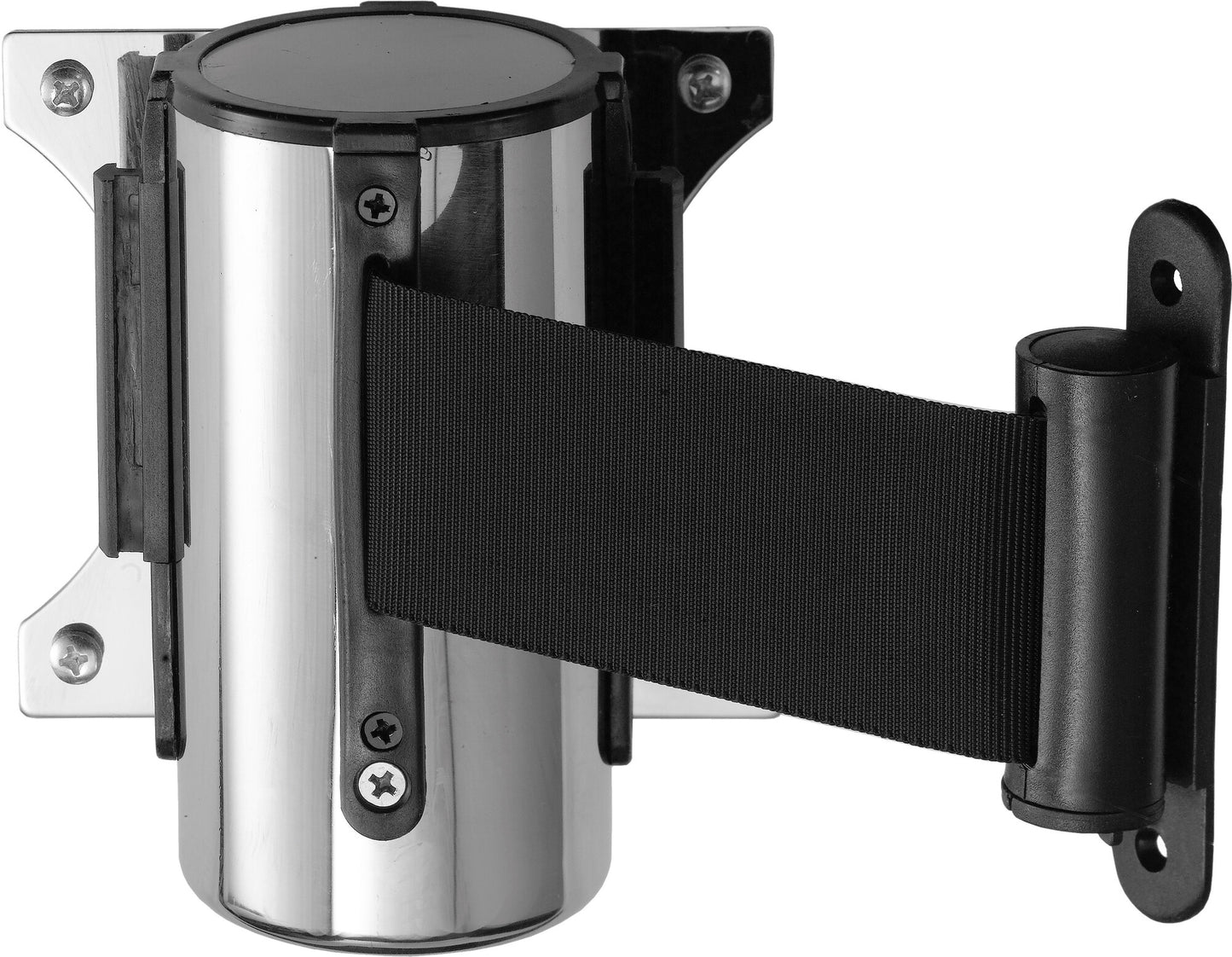 Saro PW 3 S wall mount belt barrier, black belt