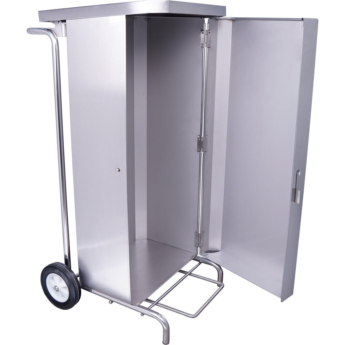 Saro MSH 100 garbage bag holder, stainless steel