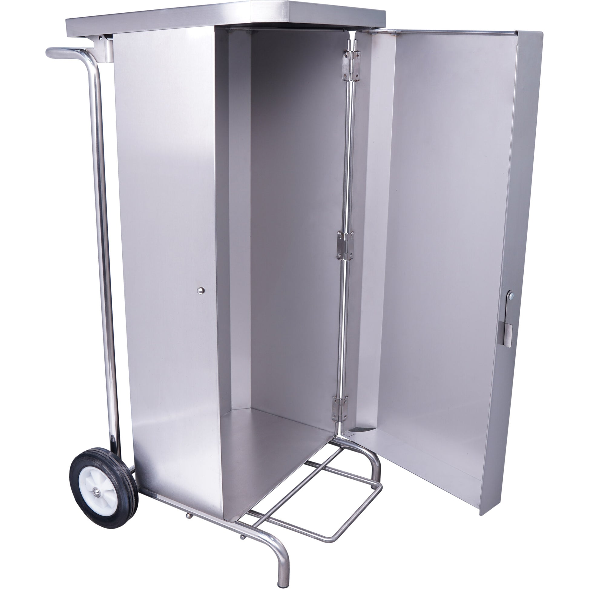 Saro MSH 100 garbage bag holder, stainless steel