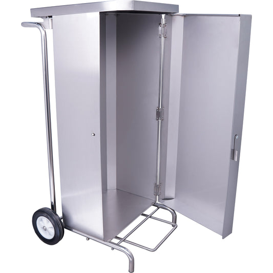 Saro MSH 100 garbage bag holder, stainless steel