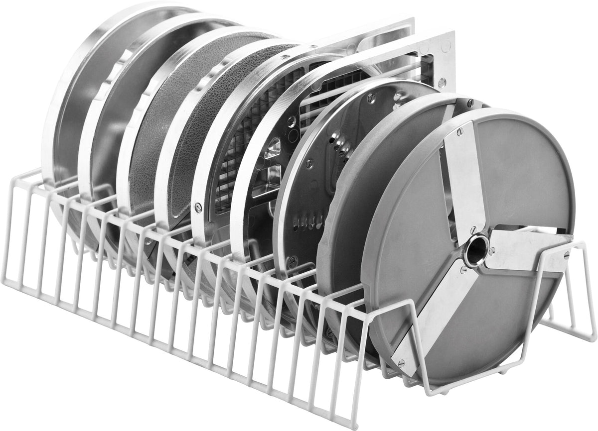 Saro SST disc holder, wire rack with eight discs