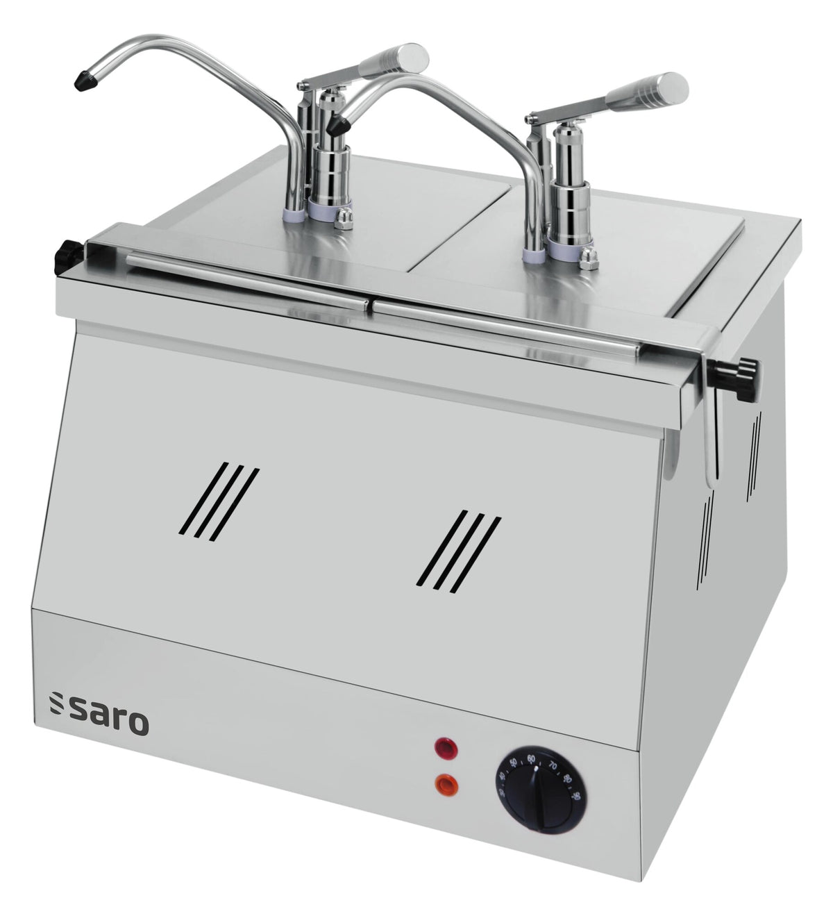 Saro BM-0214 bainmarie, twin pump heads