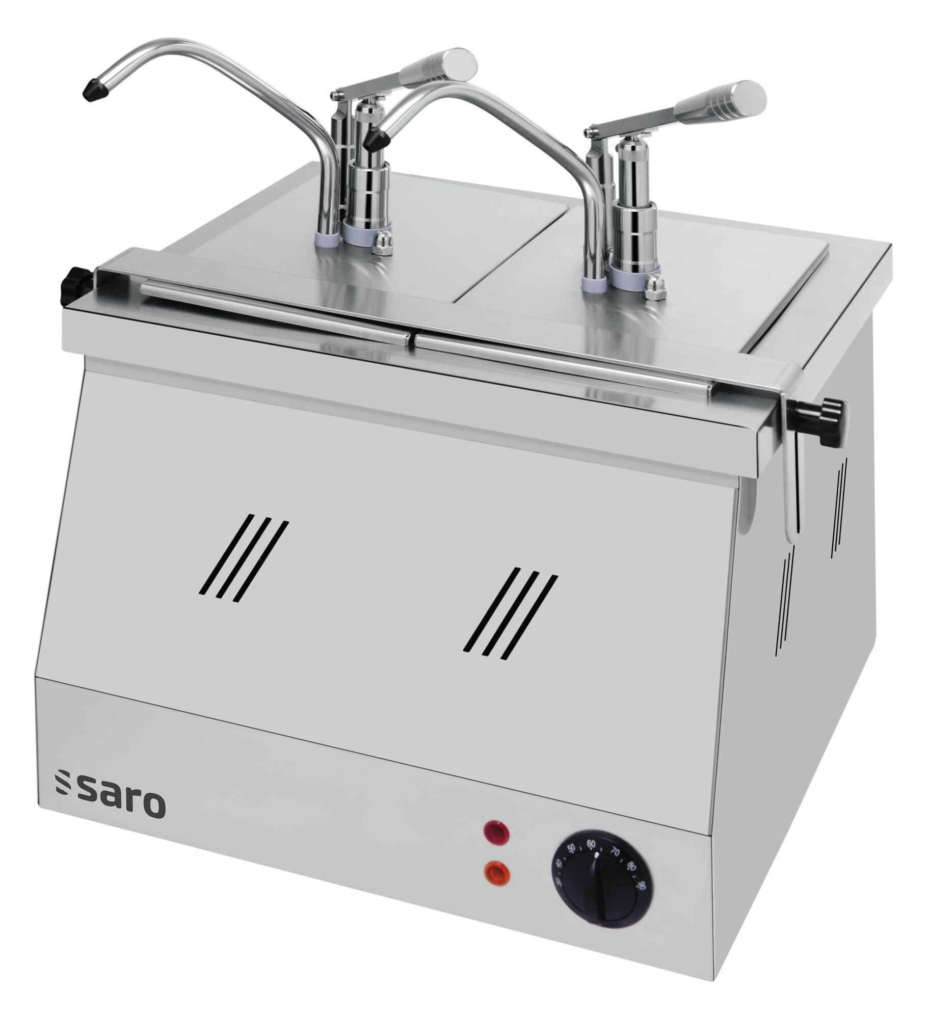 Saro BM-0214 bainmarie, twin pump heads