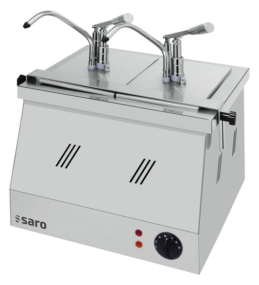 Saro BM-0214 bainmarie, twin pump heads