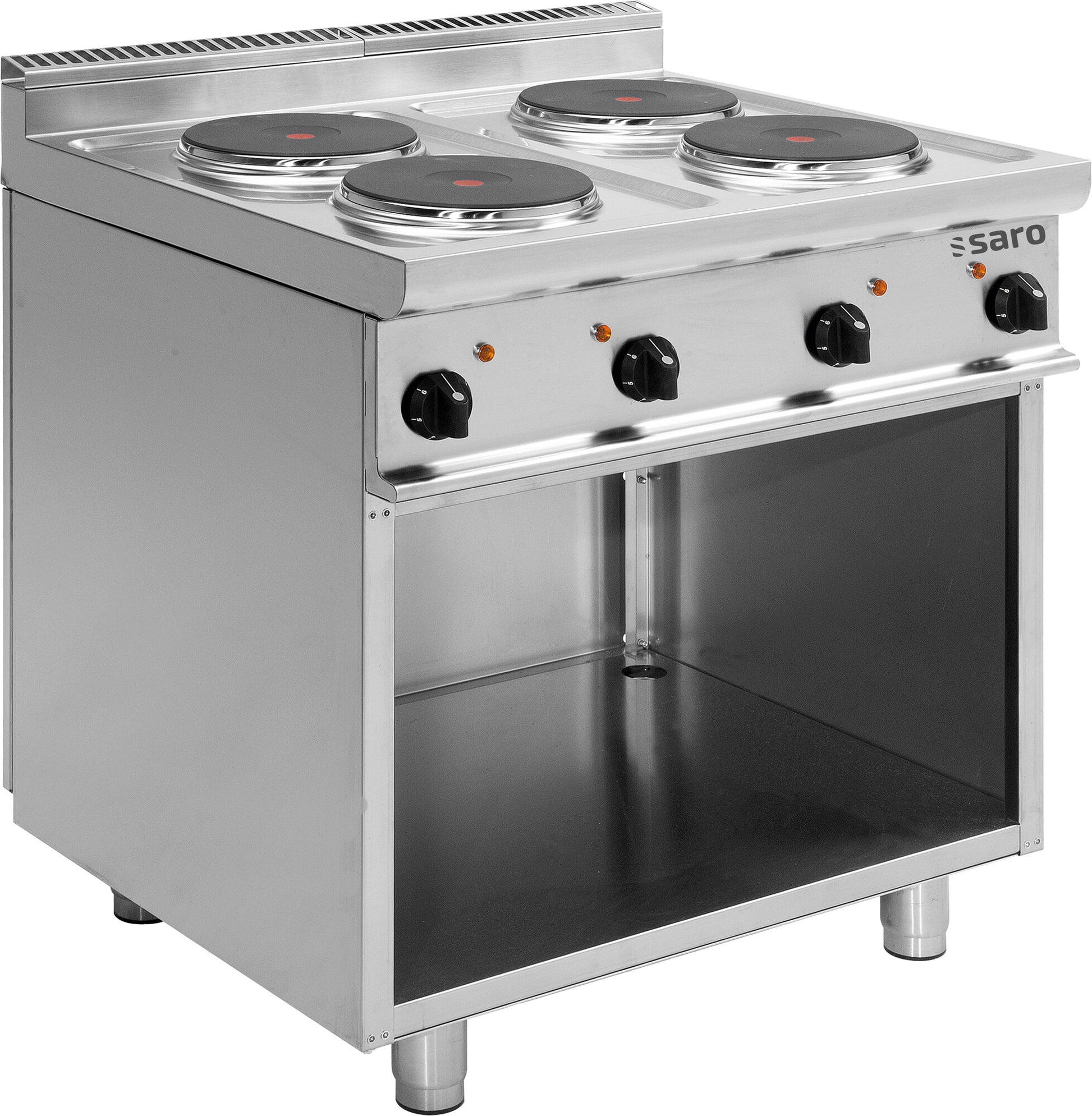 Saro E7/CUET4BA electric range, open stand