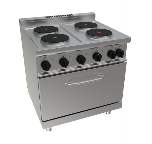 Saro E7/CUET4LE electric range with oven