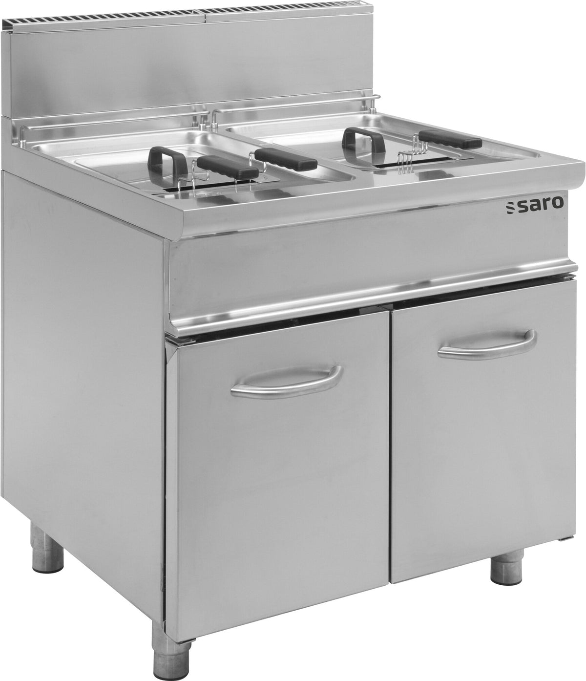 Saro E7/FLG2V17 gas fryer, stainless steel