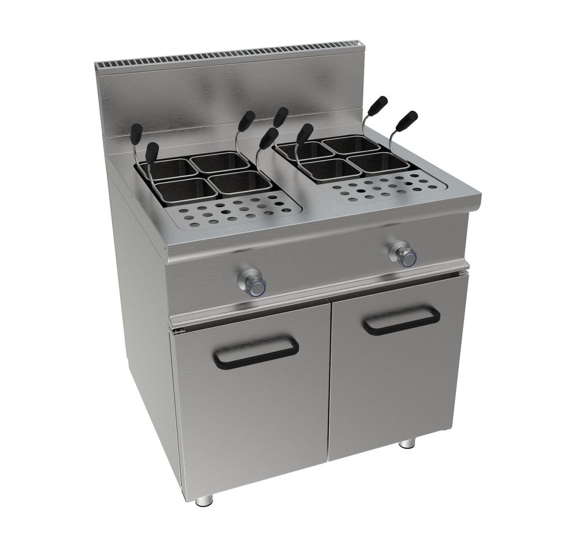 Saro E7/KPG2V80 gas pasta cooker, stainless steel