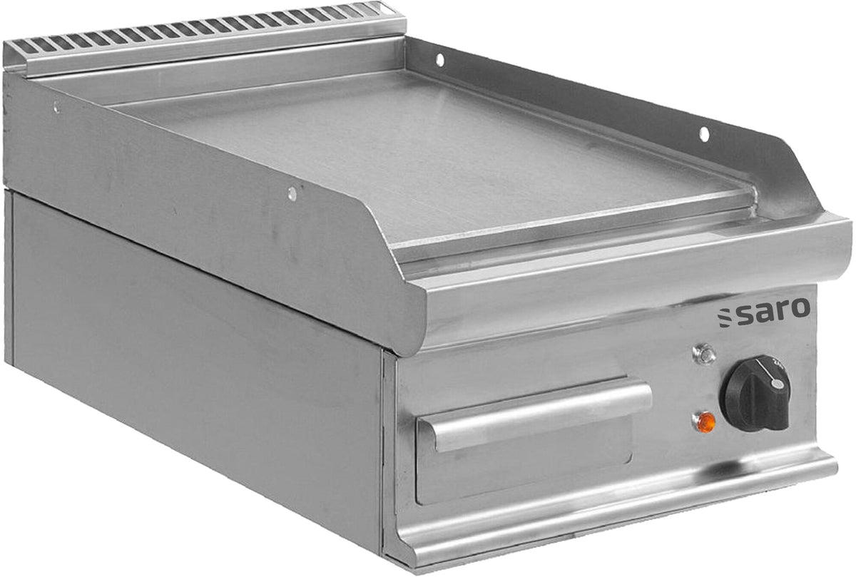Saro E7/KTE1BBL electric griddle, smooth plate