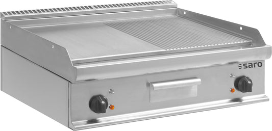 Saro E7/KTE2BBM electric griddle, half smooth half grooved