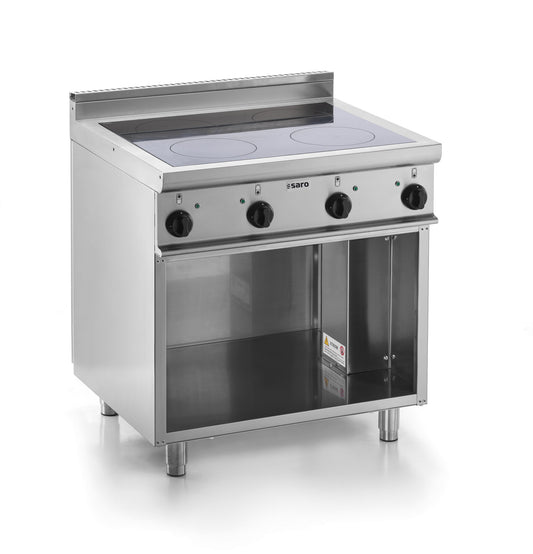 Saro E7/CUI4BAL induction range, open stand