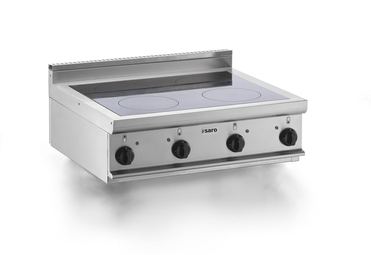 Saro E7/CUI4BBL induction stove, stainless steel