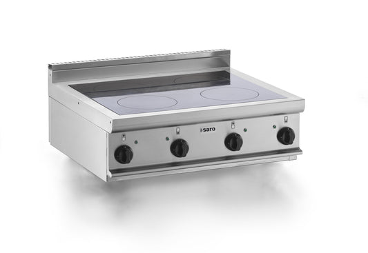 Saro E7/CUI4BBL induction stove, stainless steel