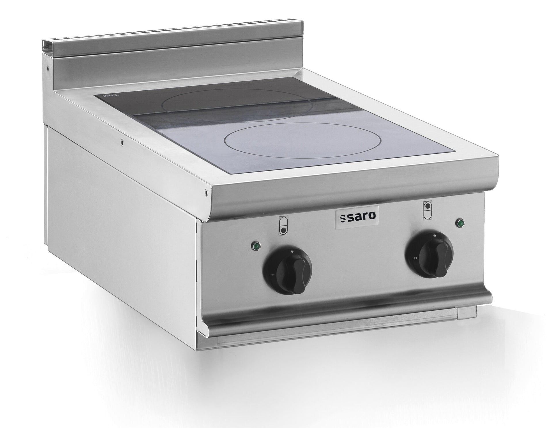 Saro E7/CUI2BBL induction range, table