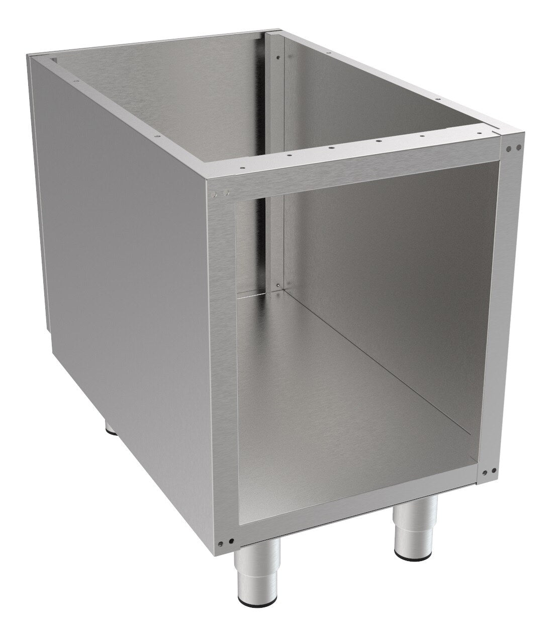 Saro underframe table, 400 mm, stainless steel