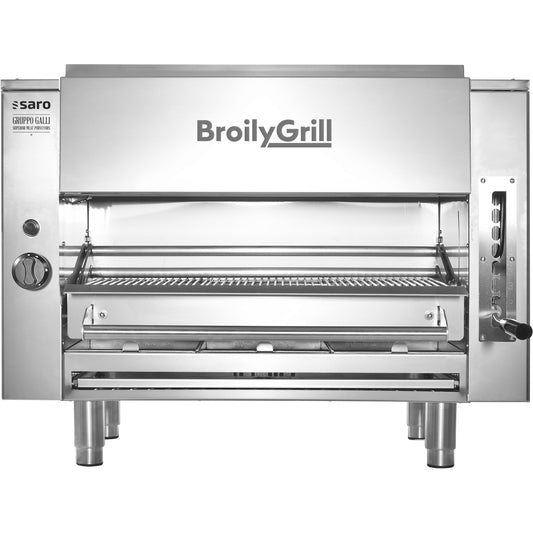 Saro BROILY steak grill, stainless steel front