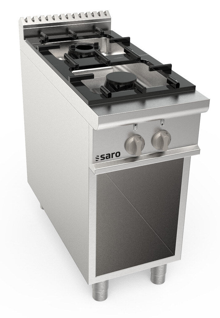 Saro LQ CUG2BA gas range, stainless steel