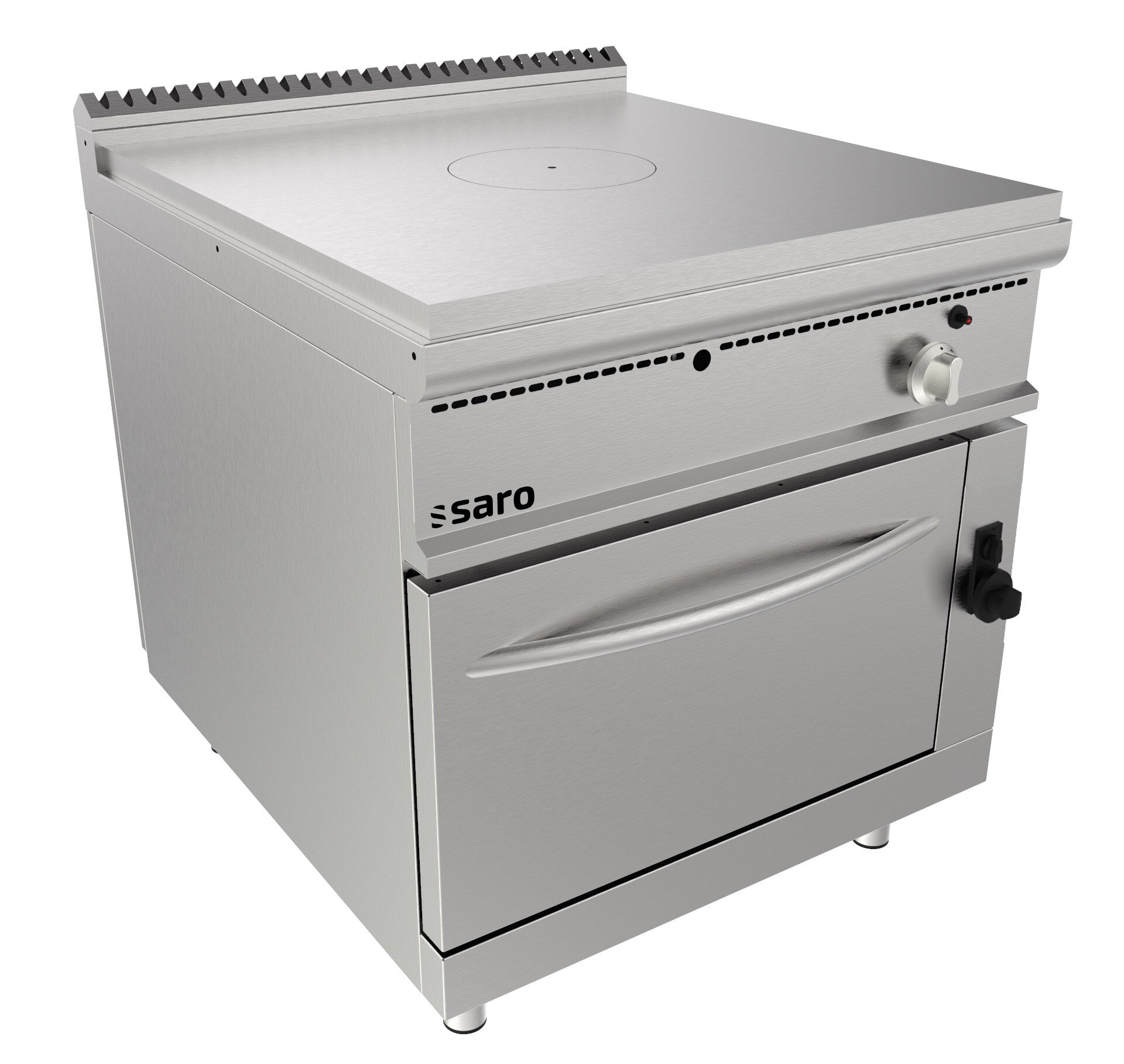 Saro TPG4LO solid-top range, stainless steel