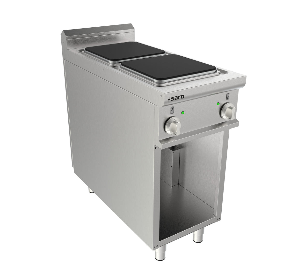 Saro LQ CQE2BA electric range, stainless steel