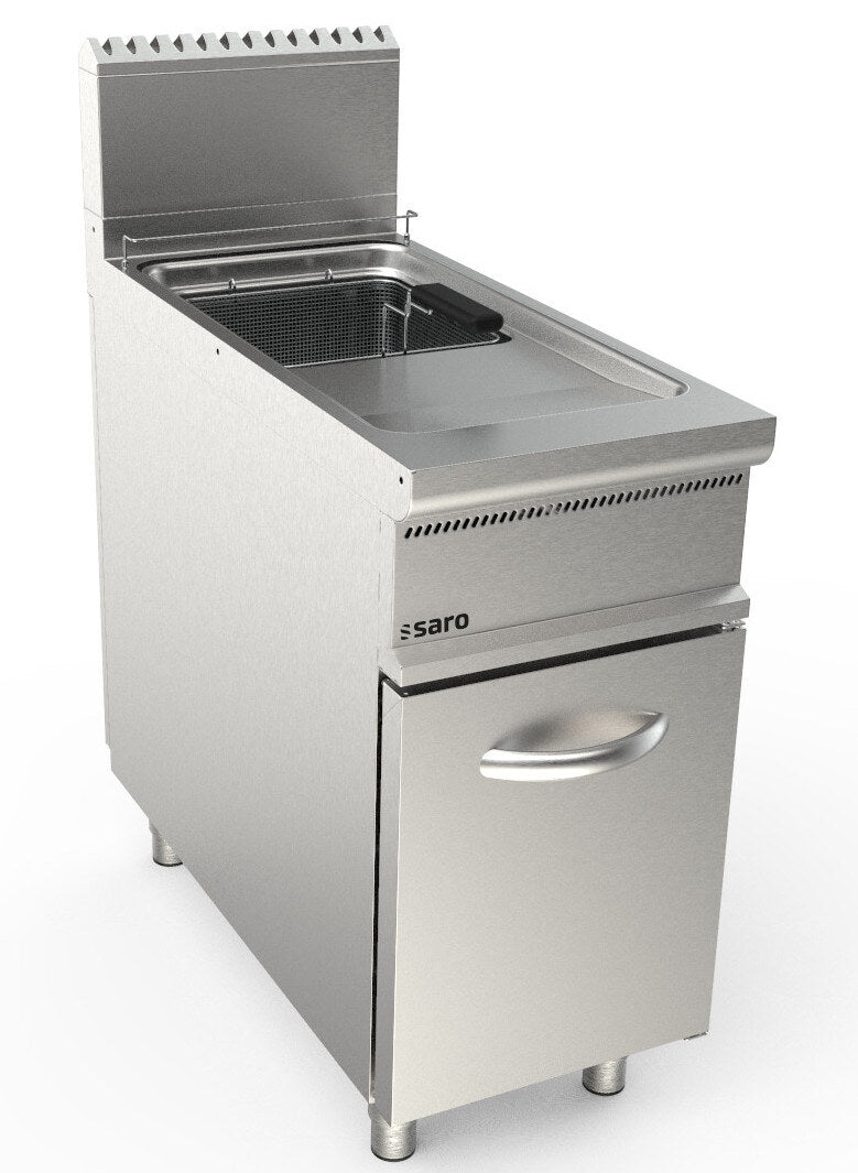 Saro LQ FLG1V22 gas fryer, stainless steel