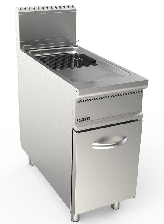 Saro LQ FLG1V22 gas fryer, stainless steel