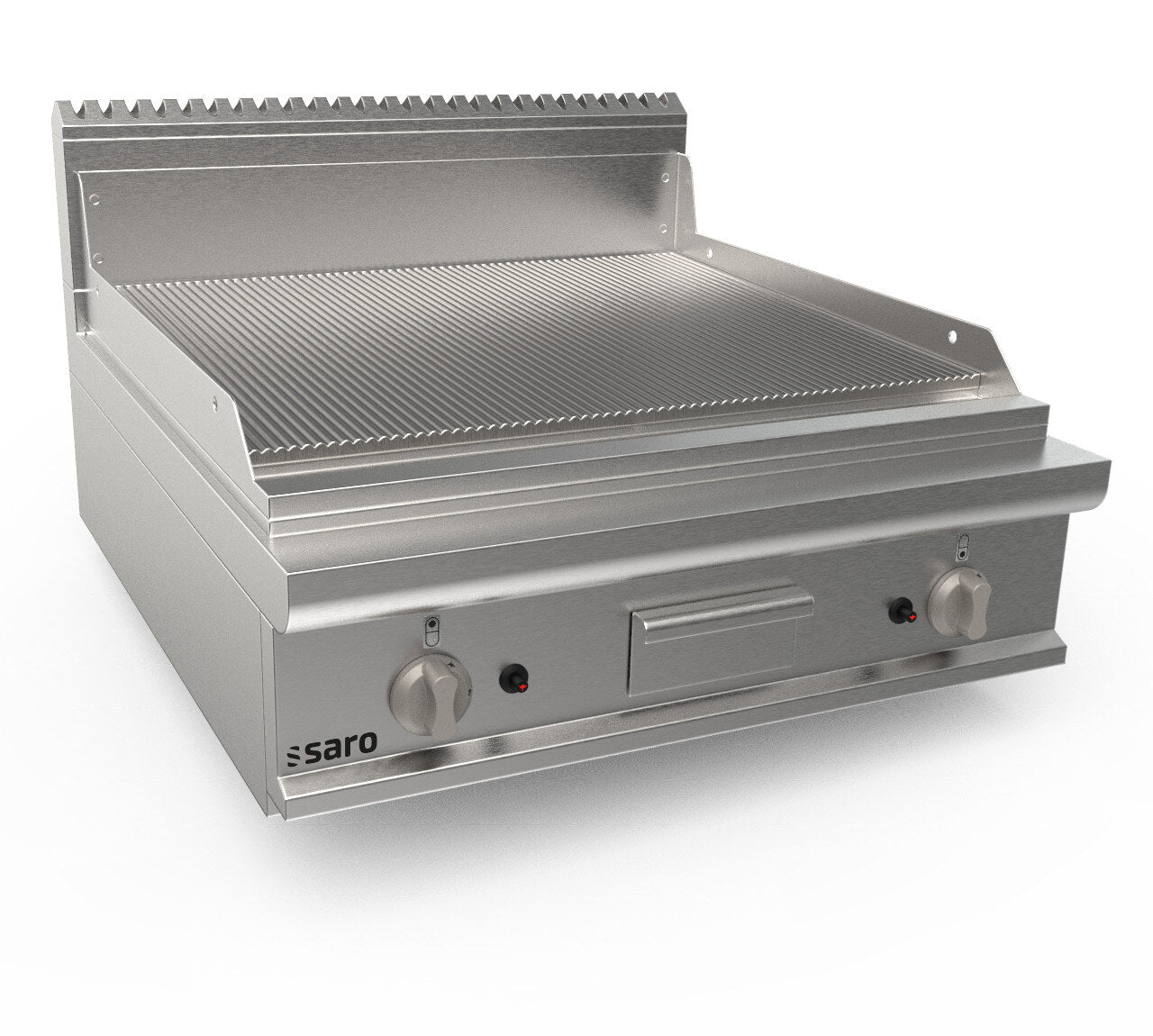 Saro FTG4BBR gas griddle plate, stainless steel