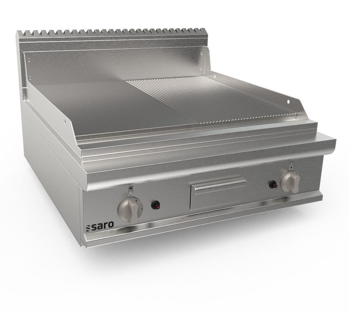 Saro FTG4BBM gas griddle plate, stainless steel