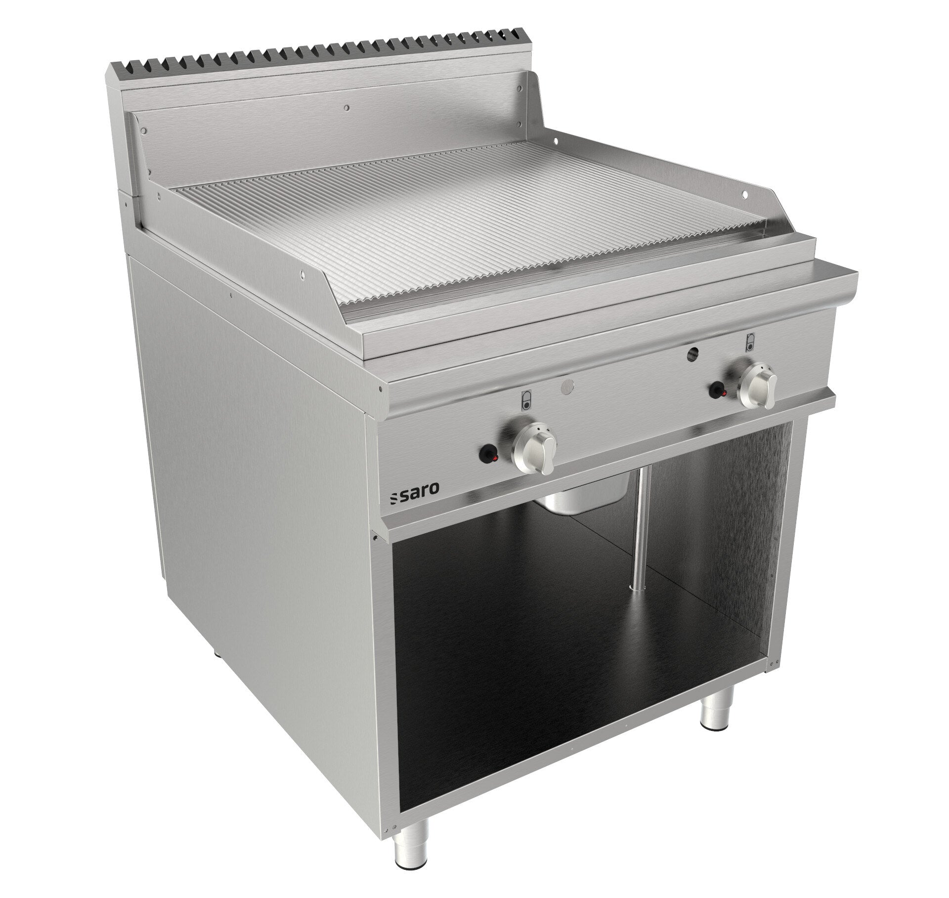 Saro FTG4BAR gas griddle plate, stainless steel