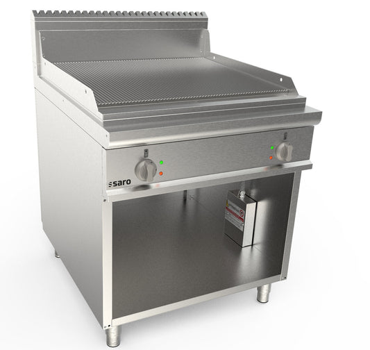 Saro FTG4BAR electric griddle plate, stainless steel
