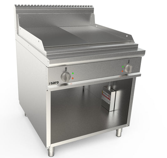 Saro FTG4BAM electric griddle plate, stainless steel
