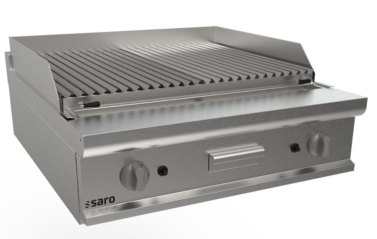 Saro LQ / BS2BB lava stone grill, table top