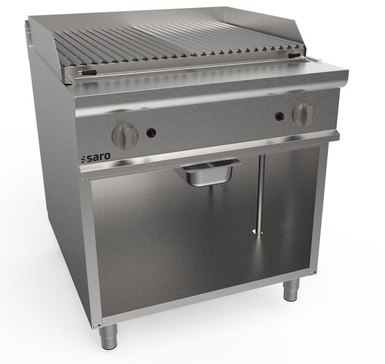 Saro LQ / BS2BA lava stone grill, floor standing
