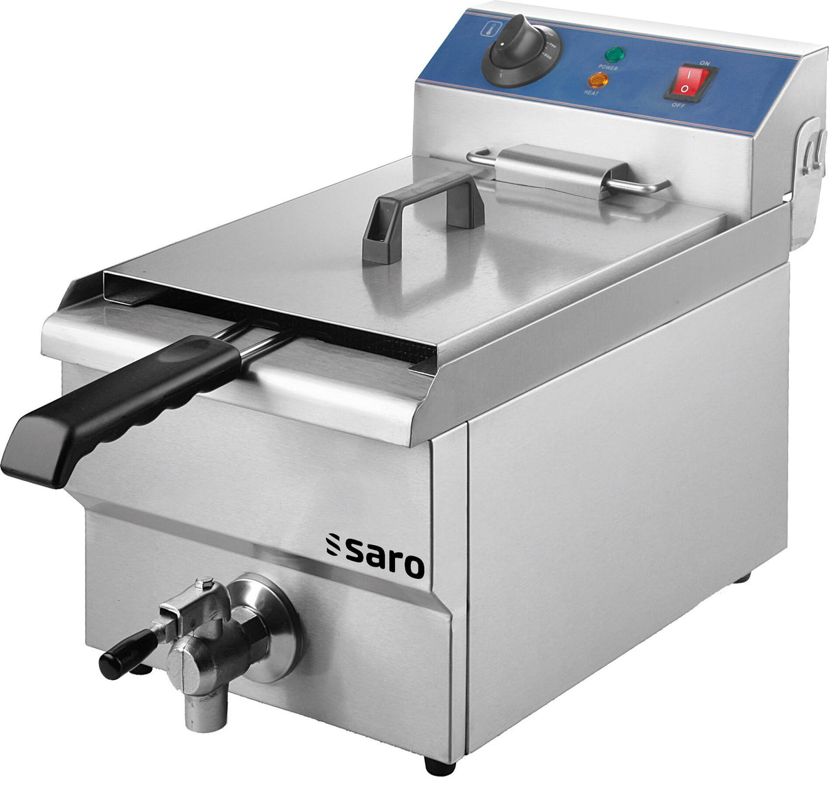 Saro FT 13 countertop fryer, stainless steel