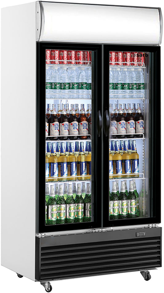 Saro GTK 800 bottle cooler, white, canopy