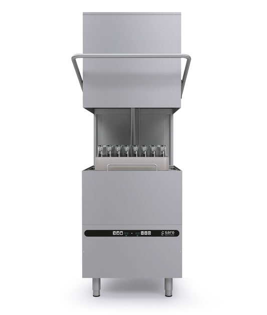 Saro DRESDEN hood dishwasher, hood raised, digital panel