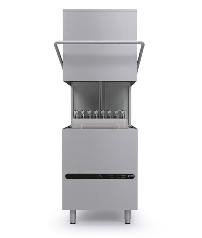 Saro FRANKFURT hood dishwasher, hood raised, double-walled