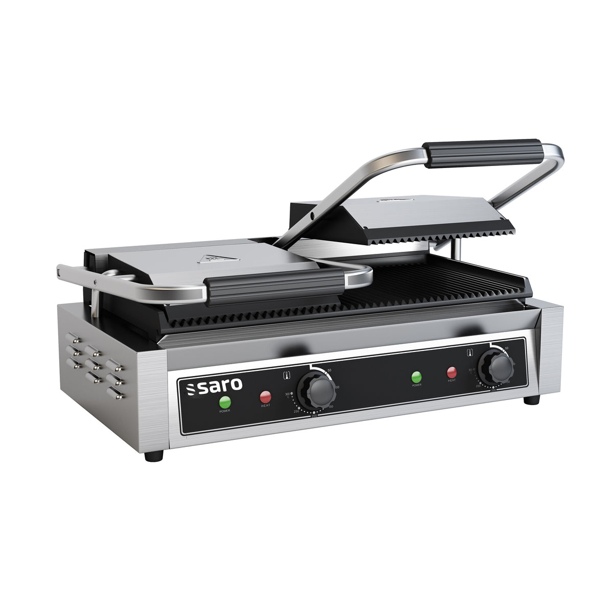 Saro PG 2 electric contact grill, two zones